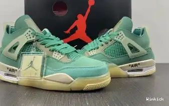 4 OF RETRO CV9388-102 NEPTUNE JORDAN SAIL TIFFANY GREEN AIR 0327